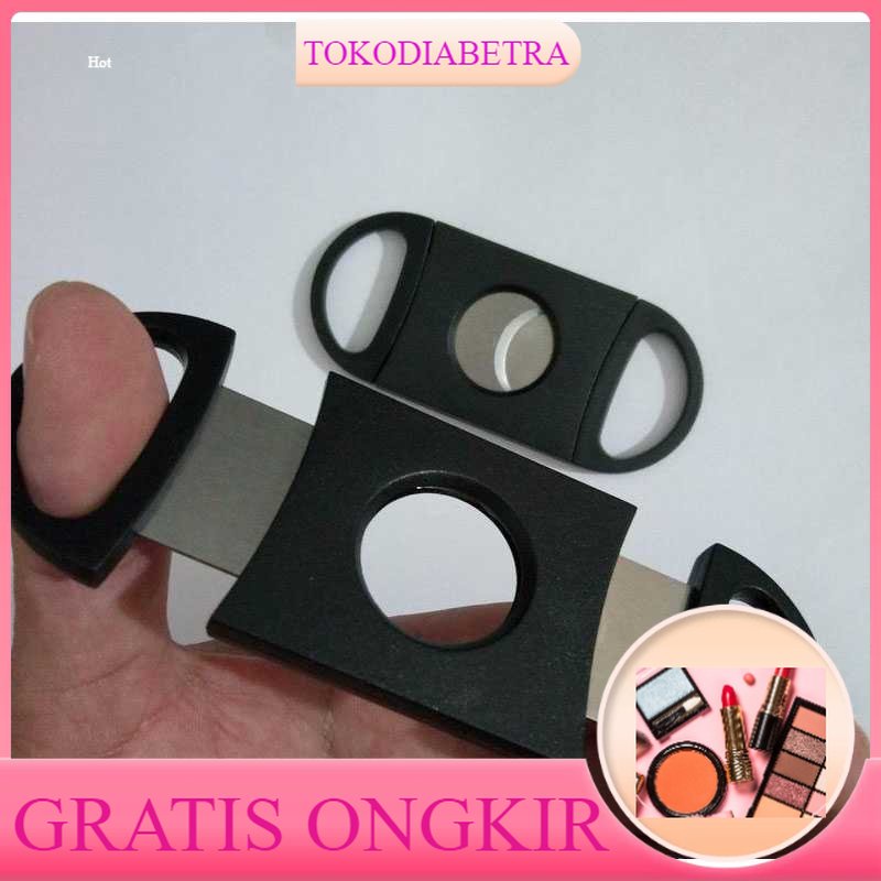 

DiaBETRA -KNIFEZER Pemotong Rokok Cerutu Cigar Cutter Double Blade