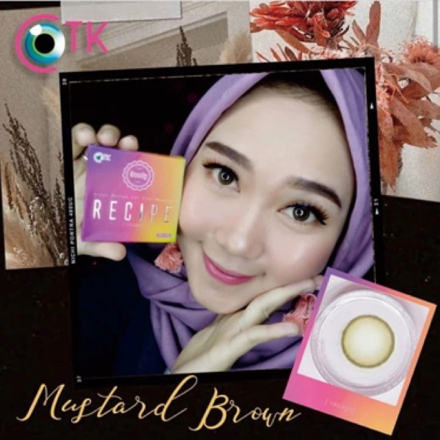 Softlens Recipe by CTK normal,minus - Choco Brown, Normal