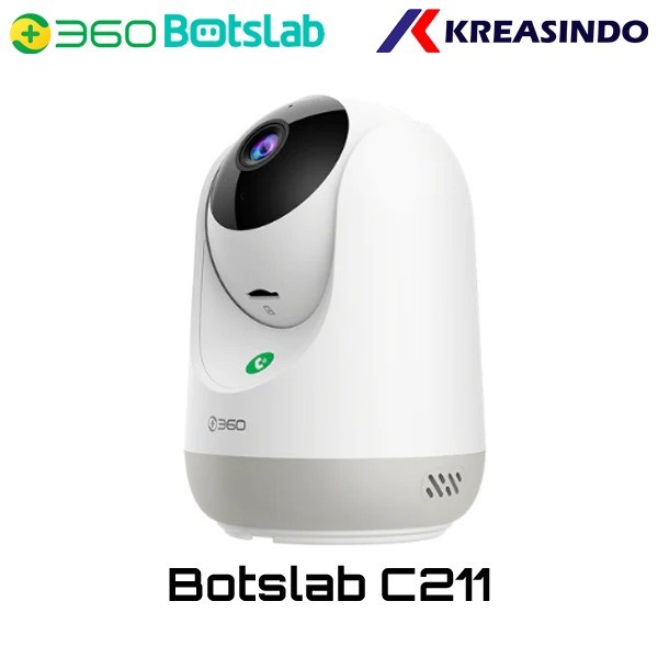 360 BOTSLAB C211 Dome 2k 3mp Wifi Indoor Smart IP Camera CCTV