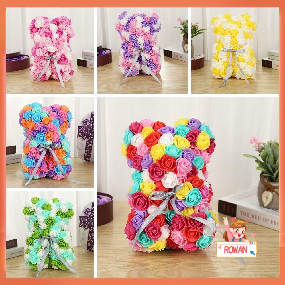 R-FLOWER 25 cm Artificial Decor Dekorasi Pesta Romantis Wedding Decor PE Buket