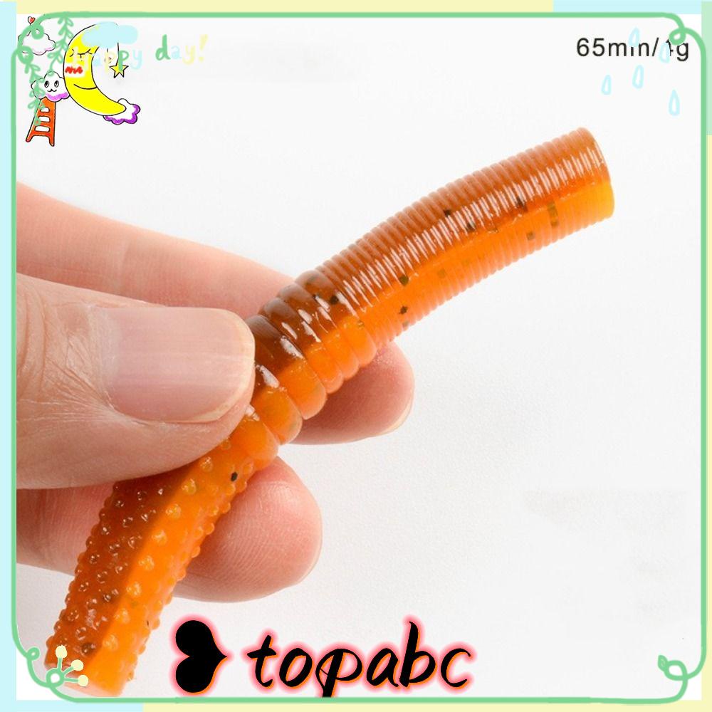 TOP 10pcs Soft Fishing Lure Souple Silicone Weightless Leurre Souple