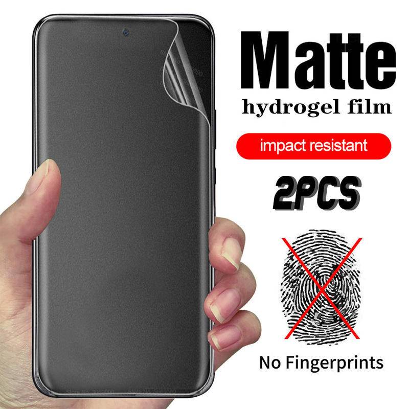 2pcs film Hidrogel matte Untuk Redmi A1 A2 Plus Pelindung Layar Untuk Redmi K20 K30 K30S K40 K40S K50 K50S K50i K60 K60E Pro Zoom Premium Ultra Gaming 5G Balap Bukan tempered glass