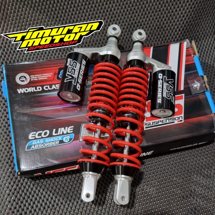 READY SHOCK YSS GPLUS SMOOTH PCX 160 MERAH HITAM ORIGINAL