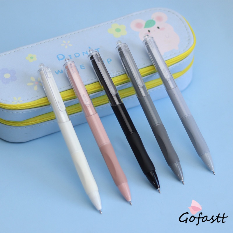 

Pulpen,Tinta Gel Hitam,0.5mm,Retractable Portable Untuk Pelajar-G