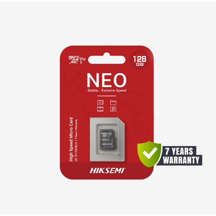 HIKSEMI Micro SD Card HS-TF-C1 64/128GB untuk CCTV 7 Tahun Garansi