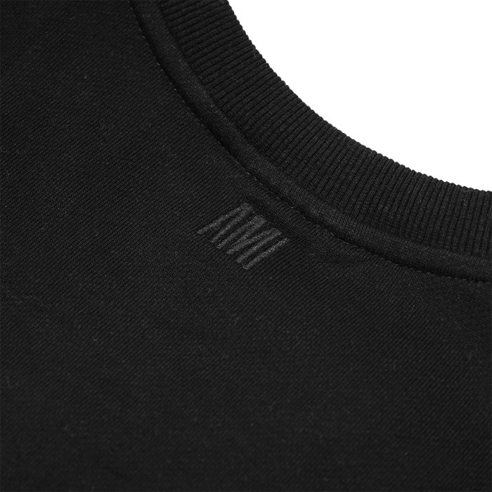 4M1 de Coeur Solid Logo Sweatshirt Black