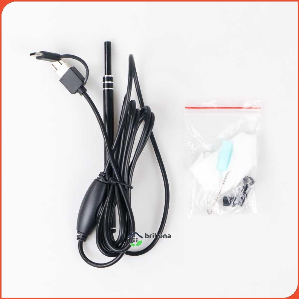 TaffOmicron Kamera Endoskopi Pembersih Telinga Endoscope USB 3 in 1 - i96