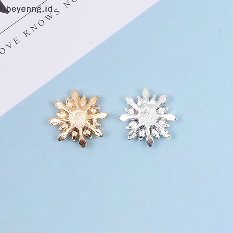 Galiheyen 10pcs suketnowflake alfinabochon mustofaearl stapeletal atasiase galihtrass suketlitter sukethinestone galihuttons suket