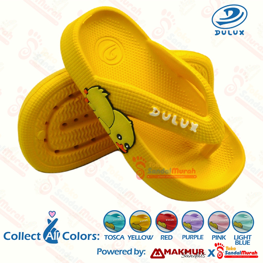 Toko Sendal Murah - Sandal Anak Fuji Uk 24 - 29 / Sandal Motif Bebek / Sandal Anak Kekinian / Sandal Jepit Anak Lucu / Sandal Anak Murah Trendy [Toko Sendal Murah Kids 02 M 510]