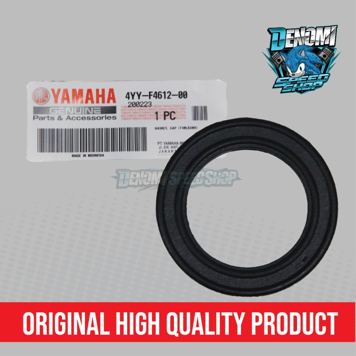 Karet Tutup Tangki Bensin Yamaha F1ZR FIZR F1Z FIZ R RX King RXZ 125Z Jupiter Vega Mio Nouvo Sigma Crypton Original YGP 4YY-F4612-00