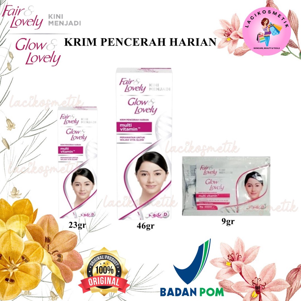 ✨LACIKOSME✨ FAIR GLOW &amp; LOVELY CREAM MULTIVITAMIN - KRIM PENCERAH HARIAN ORIGINAL