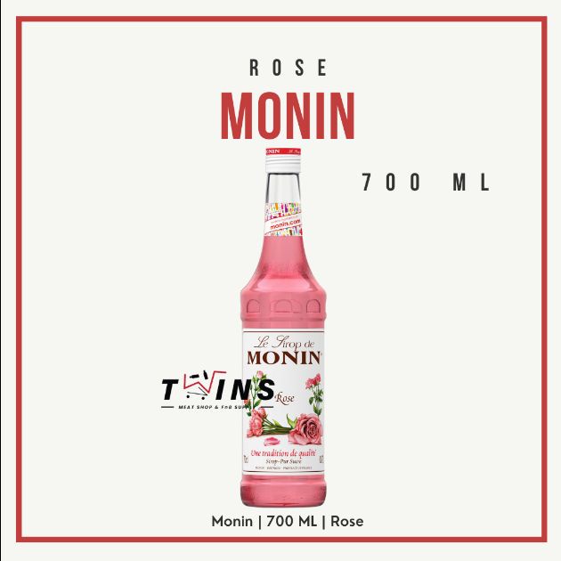 

MONIN SYRUP - ROSE 700 ML (70CL)