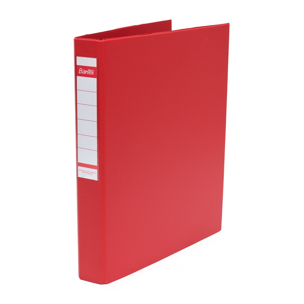 

[Artomas] Bantex Ring Binder 2 Ring O 25mm A4 Red 8225 09