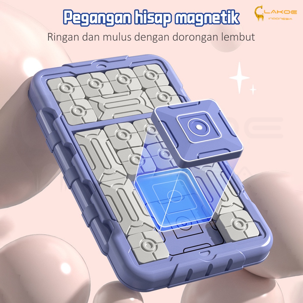 Lakoe Puzzle Geser Anak/Mainan Edukasi Anak Super Sliding Puzzle/Huarong Road Games