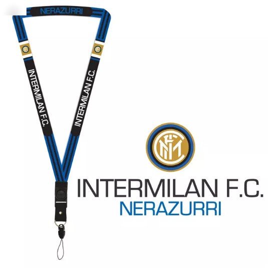

Tali Lanyard Custom FC Intermilan / Custom Lanyard Tali Gantungan Kunci HP POD ID Card