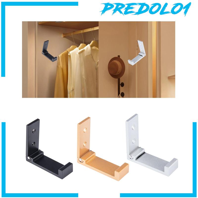 [Predolo1] Kait Baju Lipat Gantung Hook Tempel Dinding Untuk Kamar Mandi Ruang Tamu Closet