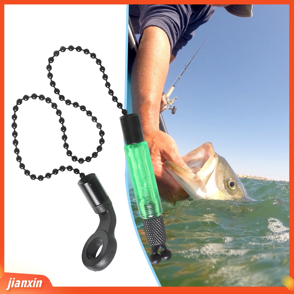 (In Stock) Alarm Memancing Swinger Rantai Besi Set Ada Lampu Alat Pancing Profesional Aksesoris Outdoor Tasik Fishing Bite Indicator Perlengkapan Memancing