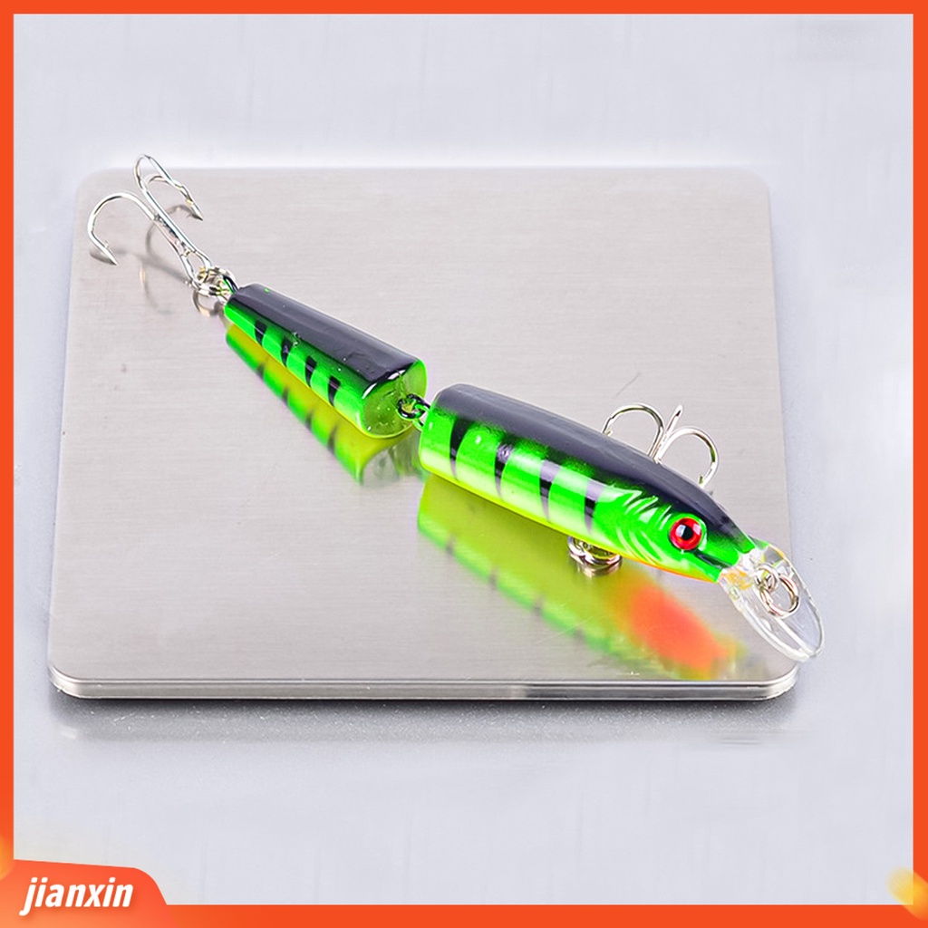 (In Stock) 5Pcs 9.2g 10.5cm Lure Bionic Menarik ABS Plastik 2segments Jointed Fishing Bait Tackle Untuk Memancing