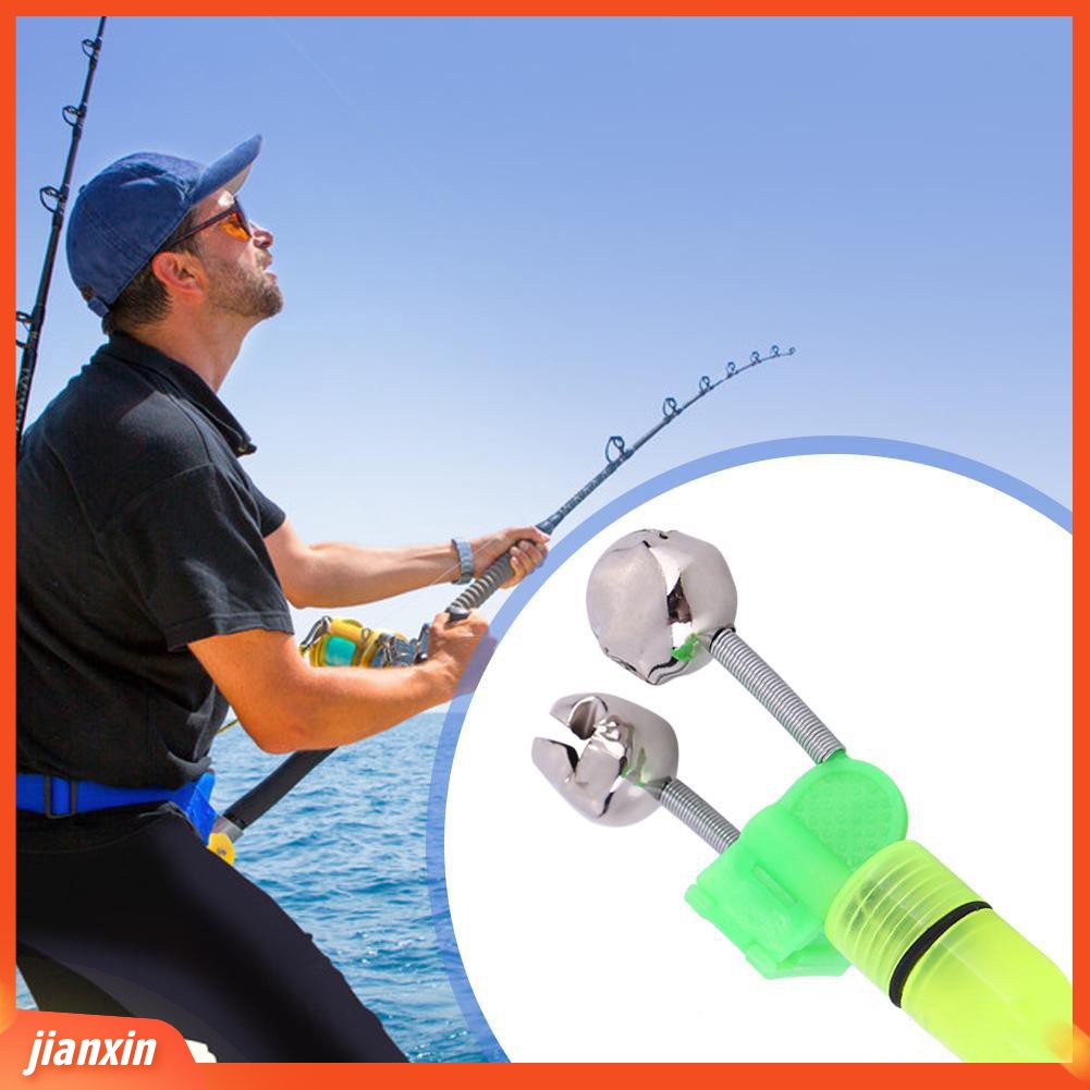 (In Stock) LED Light Night Fishing Lamp Luminous Stick Bell Ring Bite Alarm Aksesoris
