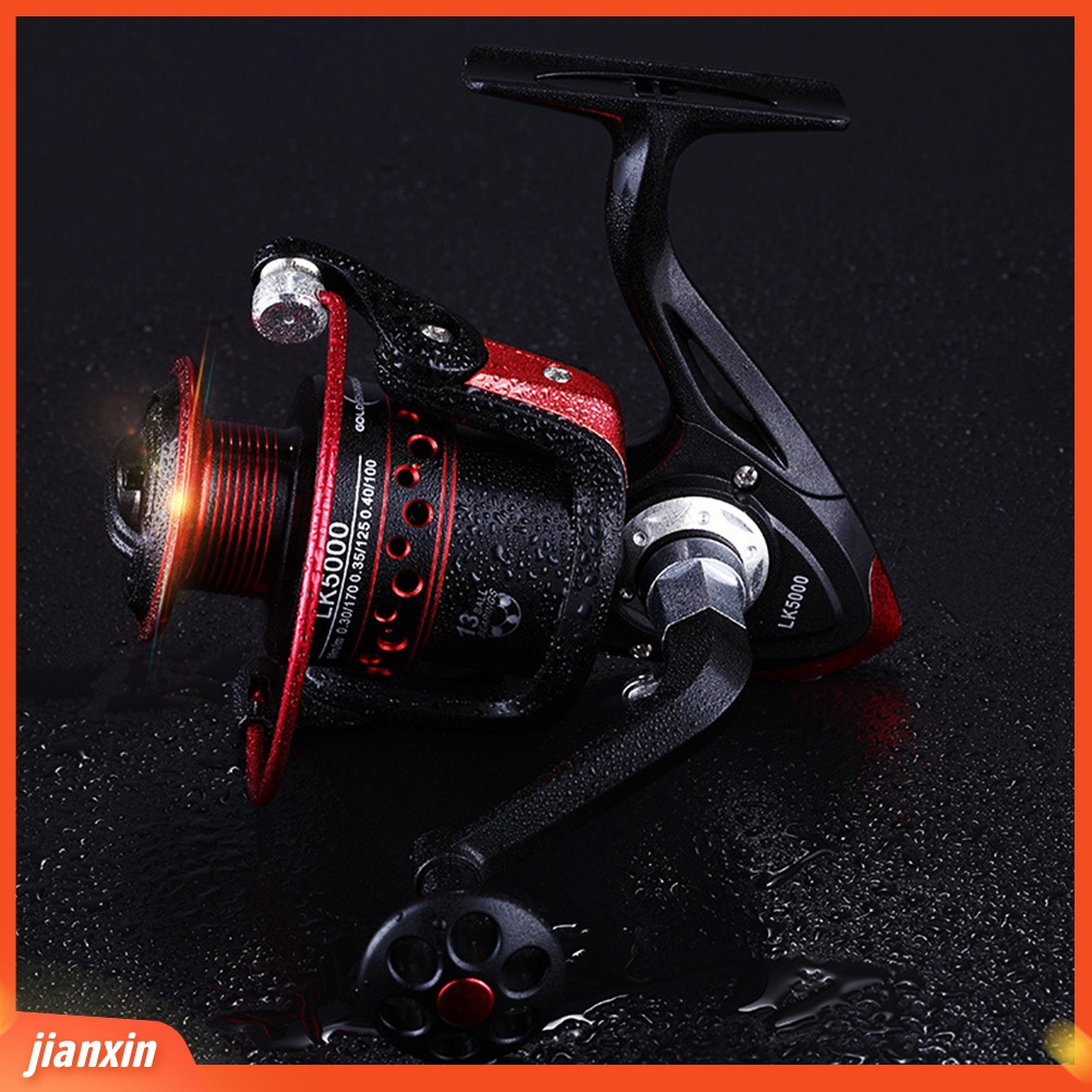 (In Stock) 13bola Bantalan Rasio Gigi Kecepatan Tinggi Logam Halus Gear Spinning Fishing Reel