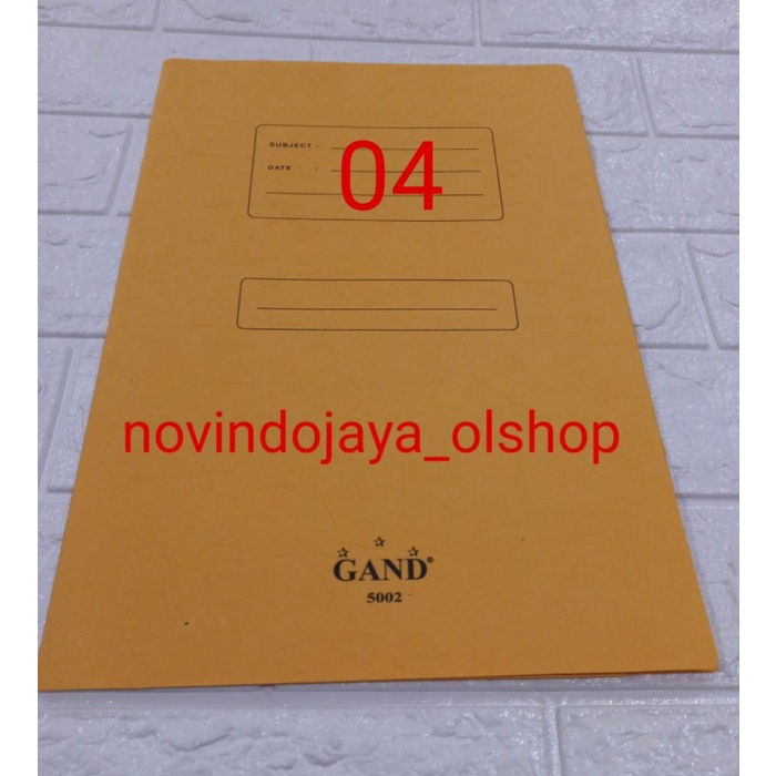 

[DD] Stopmap/ Map Kertas Gand - no 4