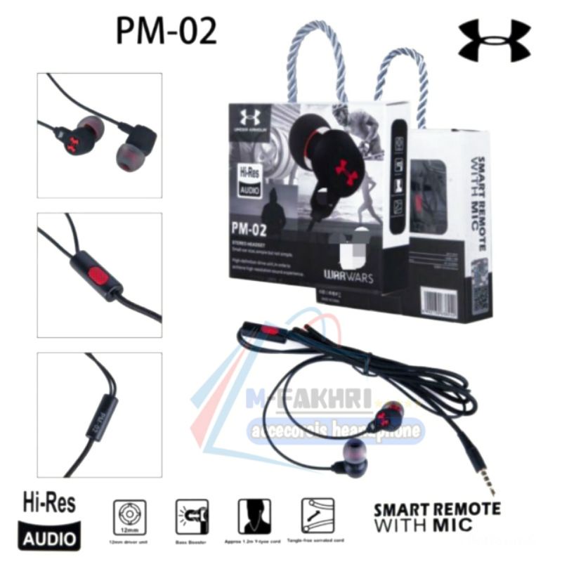 HEADSET/EARPHONE JBL PM 02 / PM-02 SUPER BASS