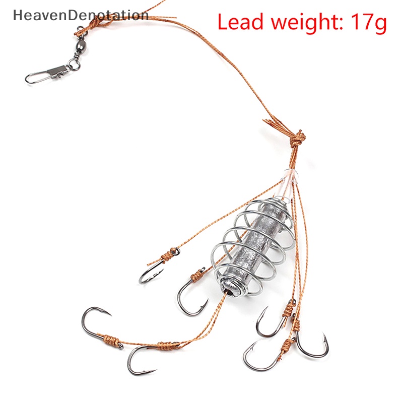 [HeavenDenotation] Tipe Baru Dari Memancing Penyimpanan Gaya Eropa Dengan Liontin Timbal Penyeimbang Lempar Panjang Tabung Kait Peledak Dan Pengait Ikan Iseni HDV