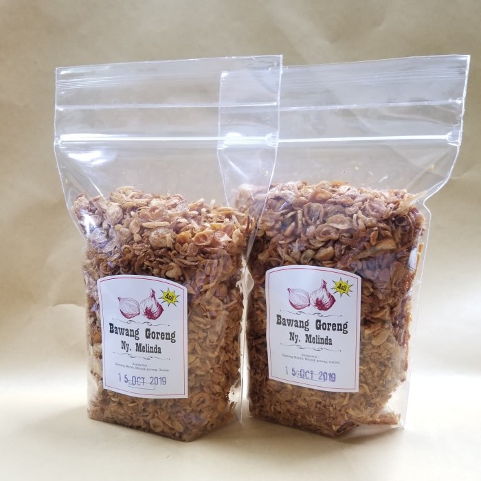 

✨Ready Stok✨ - BAWANG GORENG ORIGINAL 250 GRAM PACKING PLASTIK