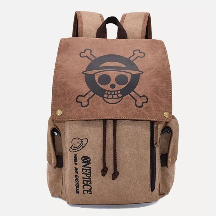 ransel anime attack on titan tas sekolah unisex anime tas levi