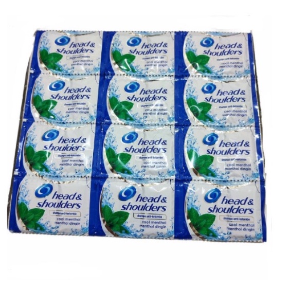 Shampoo Head &amp; Shoulders 10ML1 Renceng 12 Pcs