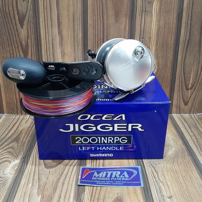 Second reel SHIMANO OCEA JIGGER 2001NRPG taun 2012