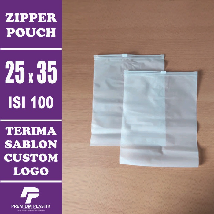 Zipper pouch UK. 25x35 cm
