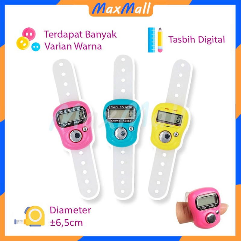 Tasbih Elektrik Mini Tasbih Digital Mini Tally Counte Alat hitung digital Tasbih Hand counter Hand T