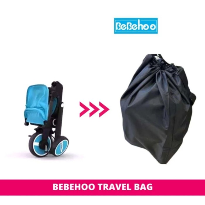 Tas Bebehoo Gen 2 Travel Bag Sarung Stroller / sepeda anak bebehoo - Hitam