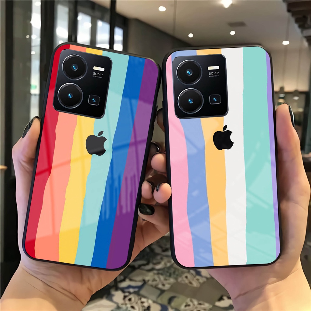 Softcase Glass VIVO Y35 2022 - GK23 - Case HP VIVO Y35 2022 - Case VIVO Y35 2022 - Kesing HP VIVO Y3