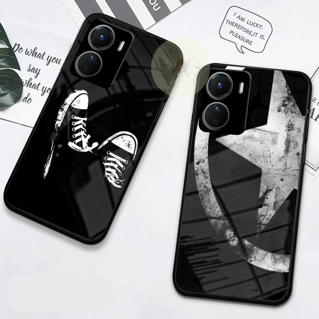 Softcase Glass VIVO Y16 2022 - GK43 - Case HP VIVO Y16 2022 - Case VIVO Y16 2022 - Kesing HP VIVO Y1