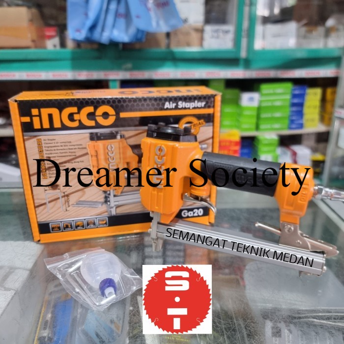 

Berkualitas Berkualitas APS06131-3 AIR NAILER GUN PAKU STAPLES ANGIN U BESAR 6 - 13 MM INGCO HJB680 DCJ604