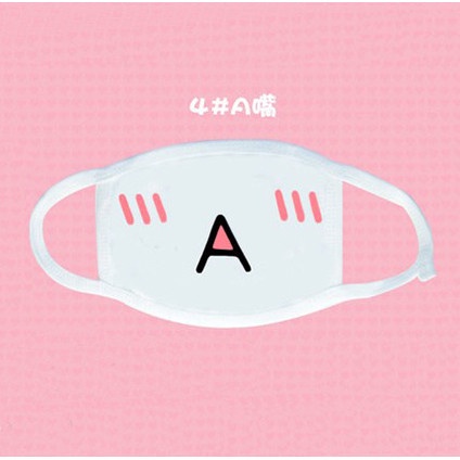 TERLARIS MEM masker emoticon japan mask anime ekspresi kartun lucu kaomoji - 04