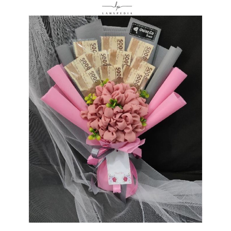 

buket hijab/ buket wisuda/ buket bunga/ buket uang
