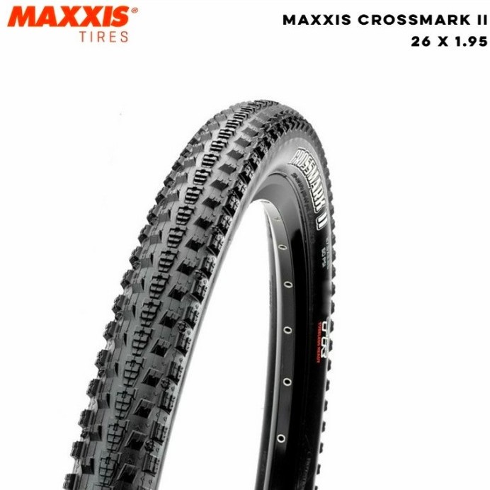 Ban Luar Sepeda MTB Maxxis 26 x 1.95 Crossmax II Wired Cross Country