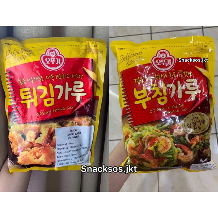 

OTTOGI KOREAN TEPUNG PANCAKE MIX ATAU FRYING MIX 500gr - PANCAKE MIX