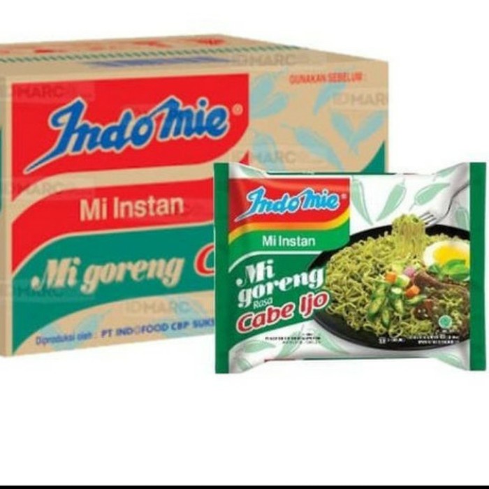 

10 pcs - Indomie Goreng Cabe Ijo Haa Asi Distributor