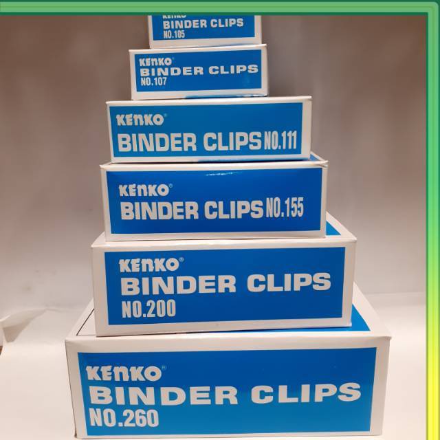 

Binder Clip Kenko / Penjepit Kertas Kenko