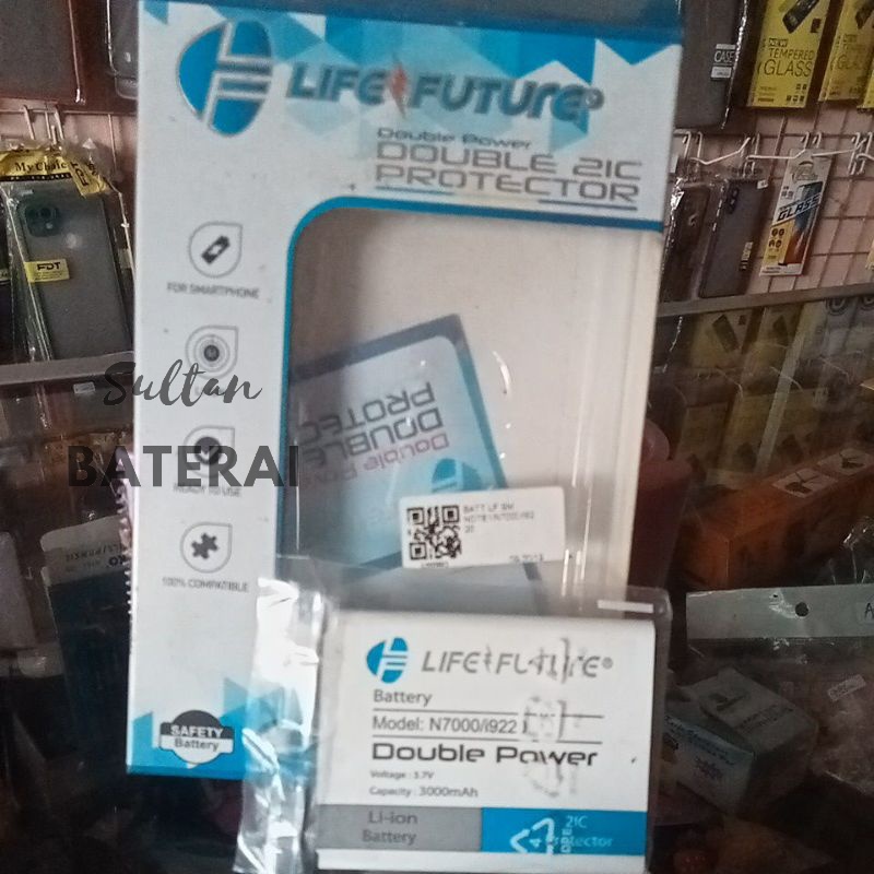 Baterai double power Samsung Note 1 / N7000/19220 ( SULTAN BATERAI )