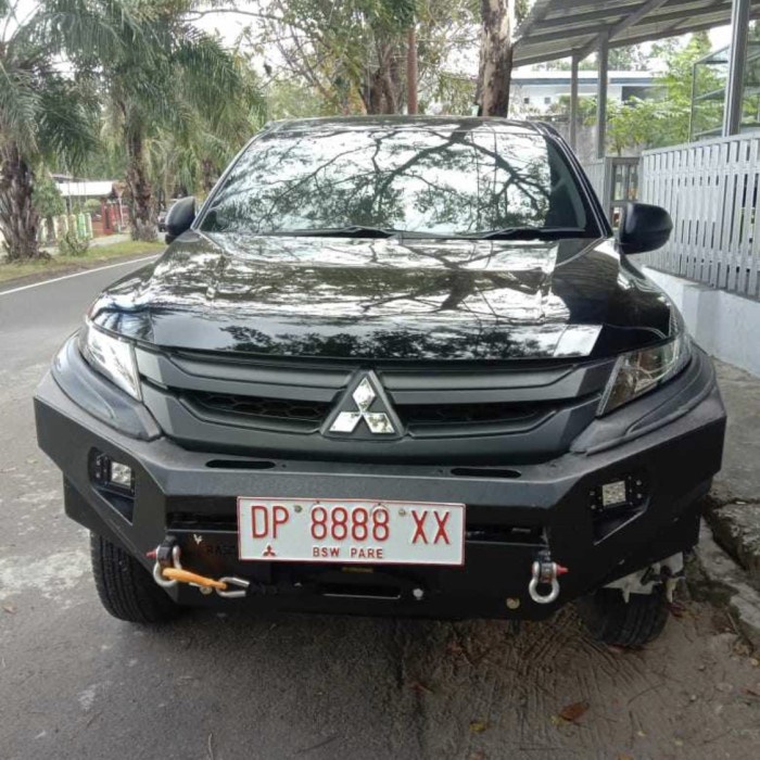 Bumper depan triton 2020