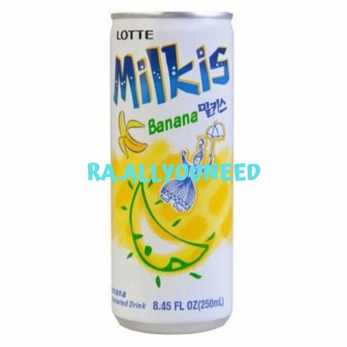 

Lotte Chilsung Milkis Banana Minuman Berkarbonasi 250ml