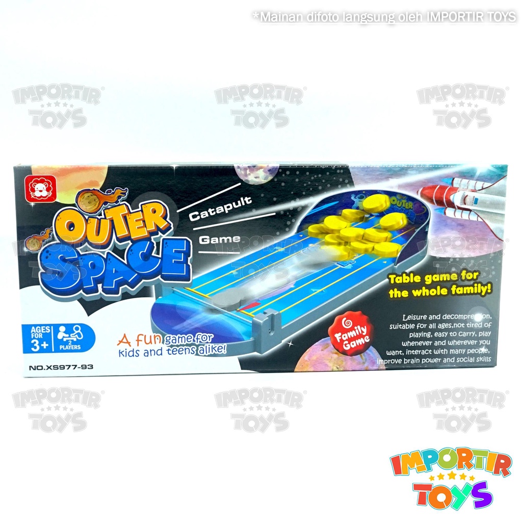 Mainan ANAK Catapult Outer Space Ketapel Table Hancurkan Target