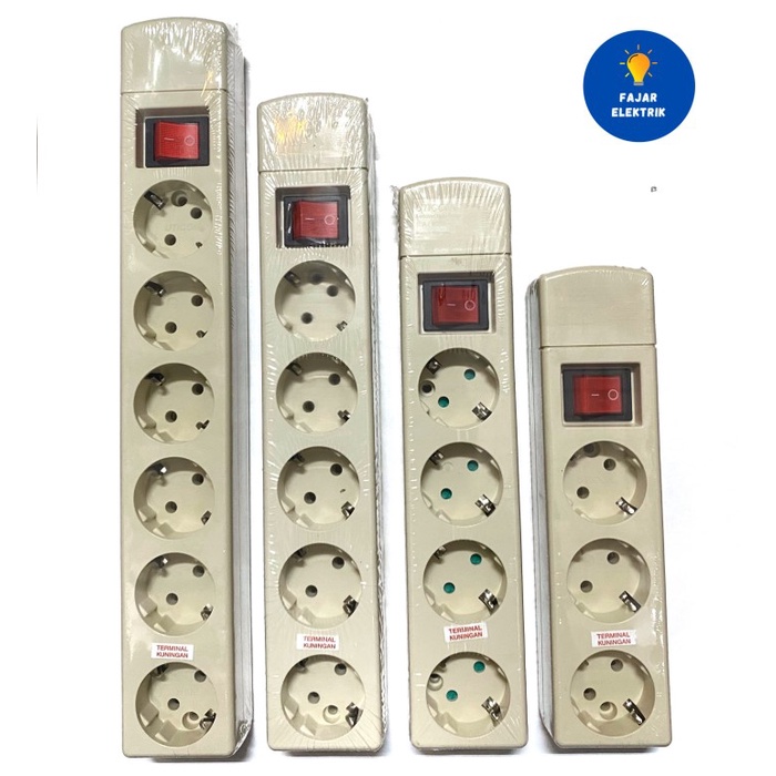 EYC UTICON STOP KONTAK SAKLAR 3 4 5 6 LUBANG / STOPKONTAK + SAKLAR UTICON - 3 LUBANG