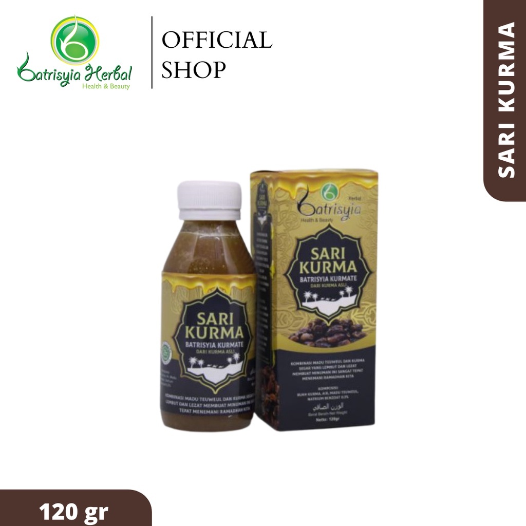 

Batrisyia Kurmate - Sari Kurma 120gr