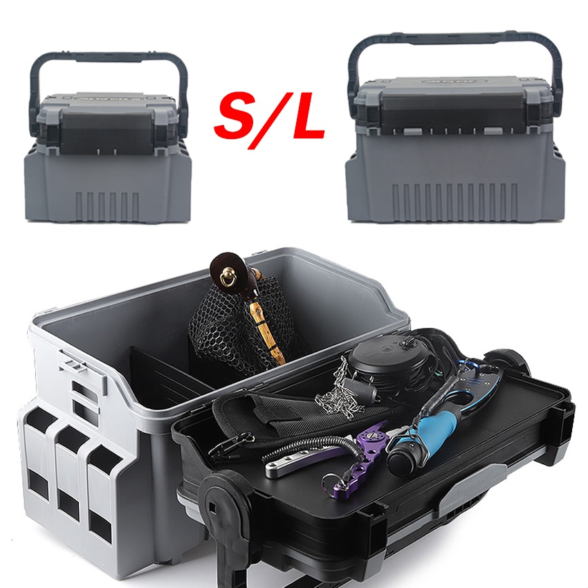 Box Pancing Box Kotak Pancing Ikan Tahan Lama Aksesoris tackle box Pancing Luar Ruangan / Tackle Box